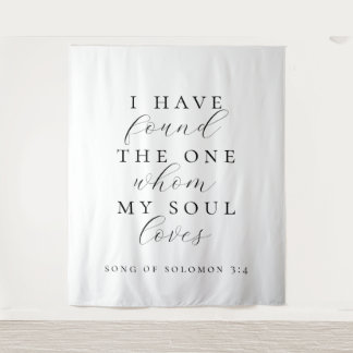 I Have Found The One Quote Wedding Backdrop Banner