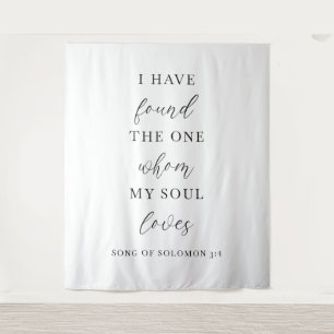 "I Have Found the One" Wedding – Song of Solomon Tapestry