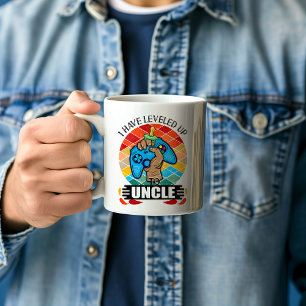 I Have Leveled Up to Uncle Coffee Mug