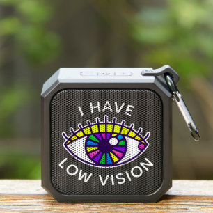 I Have Low Vision Visually Impaired Blind Eyeball Bluetooth Speaker