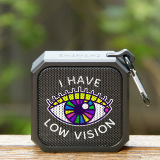 I Have Low Vision Visually Impaired Blind Eyeball Bluetooth Speaker