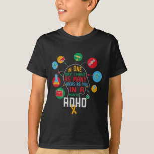 I Have Many Ideas Adhd Awareness Comfort Colors Ad T-Shirt