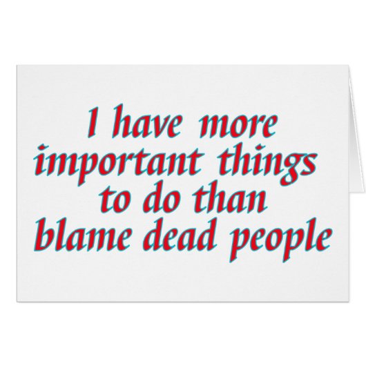 I have more important things to do... cards (Front Horizontal)