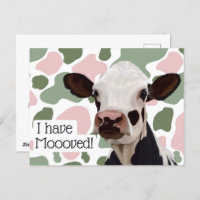 I Have Moved Fun And Punny Announcement 