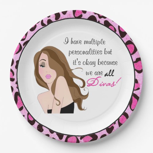 I have multiple personalities but its okay Paper Plates