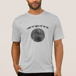 I have my sights set on you - Men with a camera T-Shirt