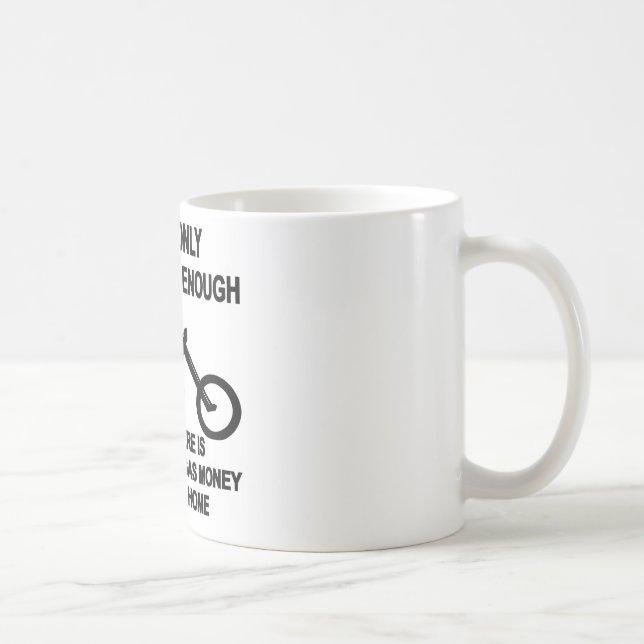 I Have Only Ridden Far Enough When..... Coffee Mug (Right)