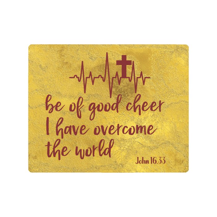 kjv verse i have overcome the world