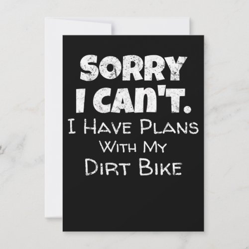 I Have Plans With My Dirt Bike Gift