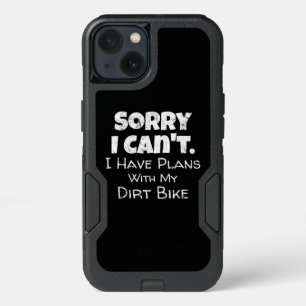 I Have Plans With My Dirt Bike Gift iPhone 13 Case