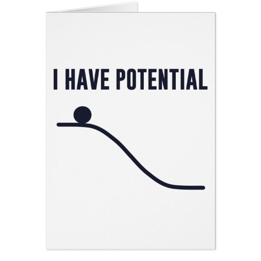 I Have Potential Energy Cards (Front)