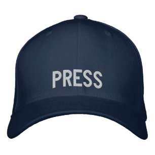 I have press pass! Just ask Embroidered Baseball Cap