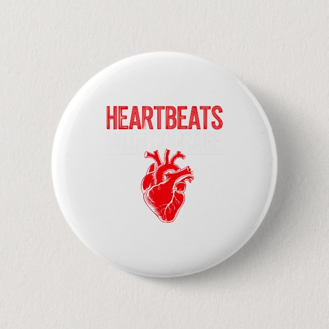 I Have Selective Hearing Groundhog  Button (Front)