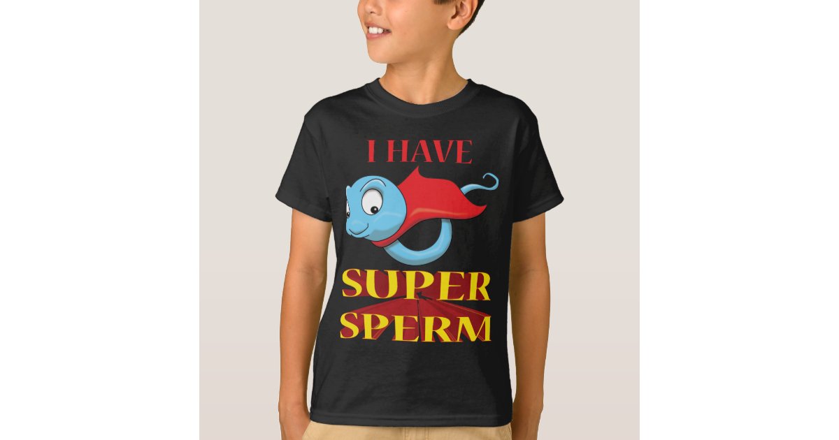 varsity swimming sperm shirt