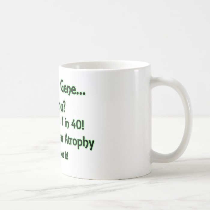 I Have the Gene   Do You? Green Mugs