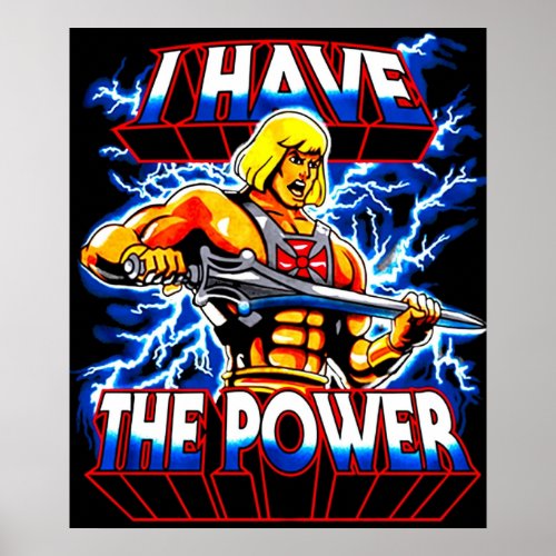 I Have The Power Heman Poster