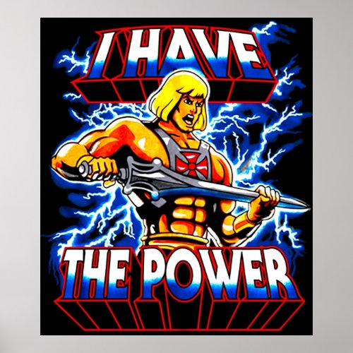 I Have The Power Heman Poster