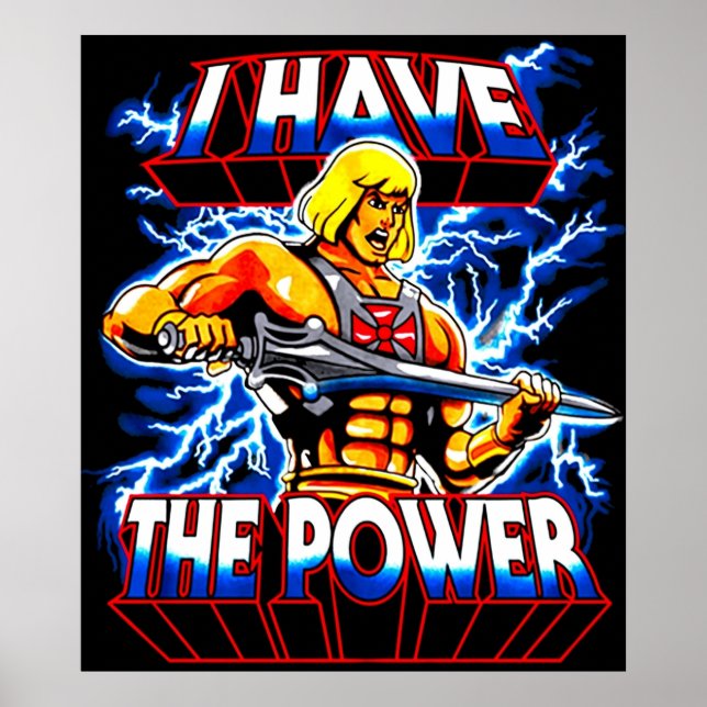 I Have The Power Heman Poster (Front)