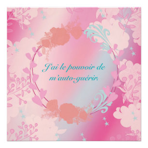 I have the power to heal myself photo print