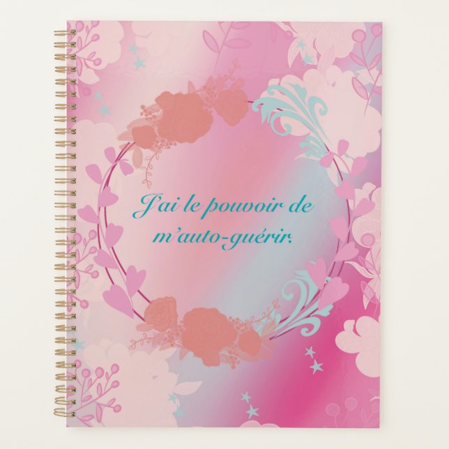 I have the power to heal myself planner (Front)