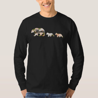 I Have Two Baby Bear Parenting Family Mother T-Shirt