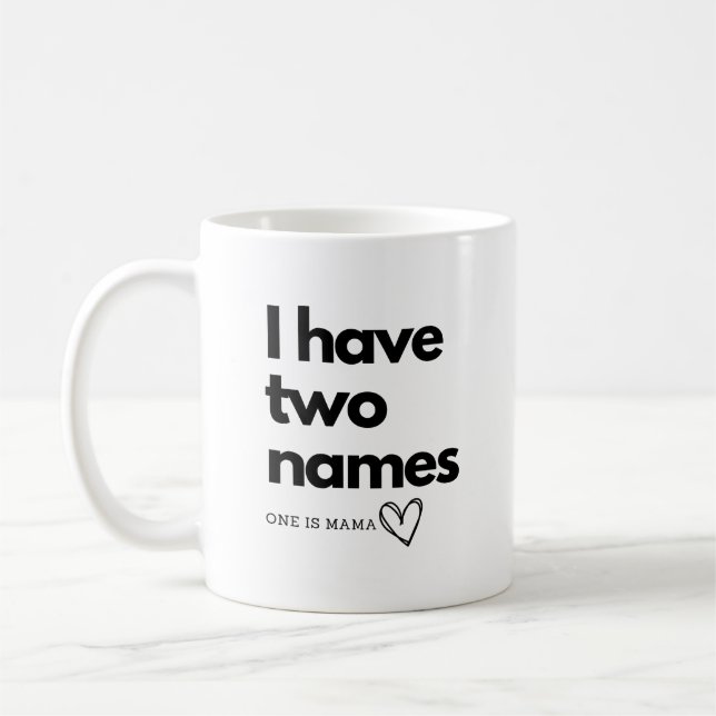 I have two names one is Mama Coffee Mug (Left)