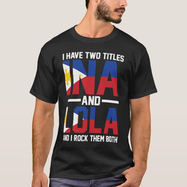 I have two titles Ina and Lola Oma T-Shirt (Front)