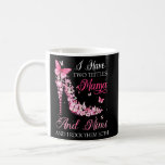 I Have Two Titles Mama Mimi High Heel Shoes Mother Coffee Mug