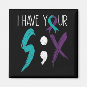 I Have Your Six Military Suicide Prevention Awaren Magnet