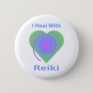I Heal with Reiki Button