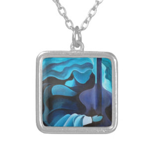 I hear music in the air 2010 silver plated necklace