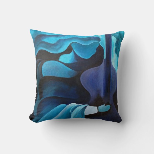 I hear music in the air 2010 throw pillow (Front)