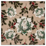 I Hear Santa Bunny Fabric