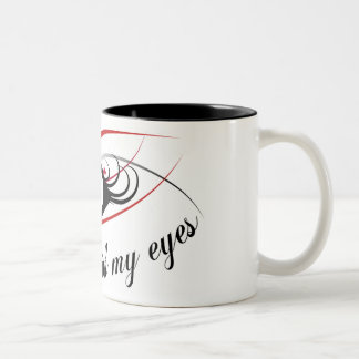 "I hear with my eyes" mug #3