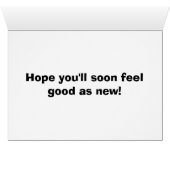 I hear you're not well... cards (Inside Horizontal (Bottom))