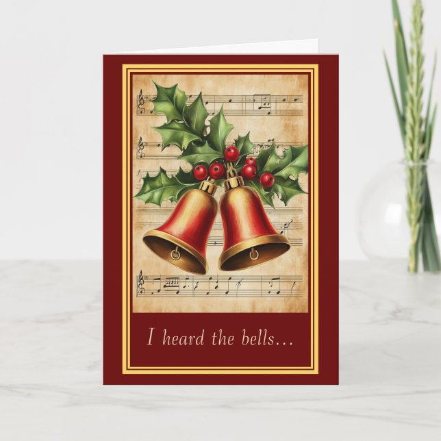 I Heard the Bells on Christmas Day Card (Front)