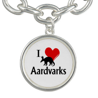 I Heart Aardvarks Bracelet