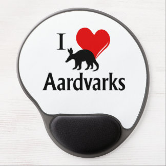 I Heart Aardvarks Gel Mouse Pad