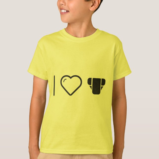 I Heart Adult Diapers T-Shirt (Front)