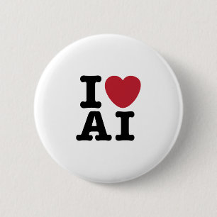 I Heart AI Button