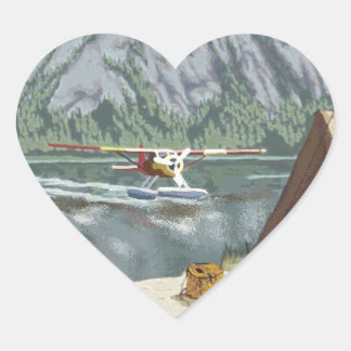 I Heart Alaska Sticker