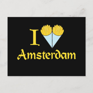 I Heart Amsterdam Postcard