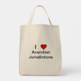I heart Anarchist Jurisdictions Tote Bag