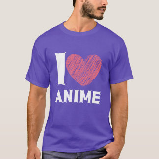 I Heart Anime Japanese Anime Fans boy T-Shirt