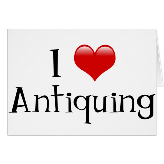 I Heart Antiquing (Front Horizontal)