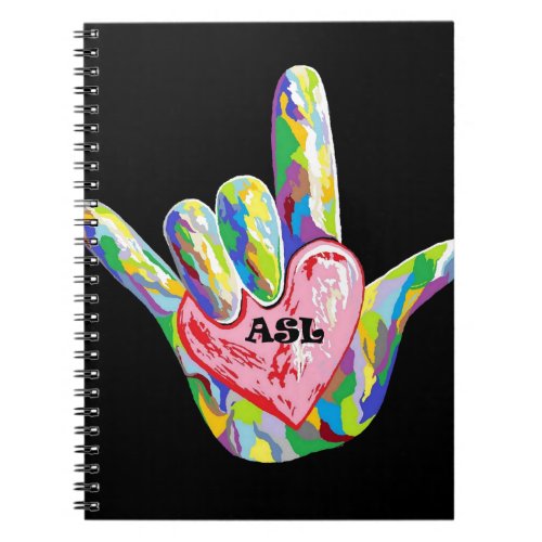I Heart ASL Notebook