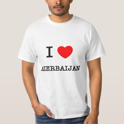 I HEART AZERBAIJAN T_Shirt