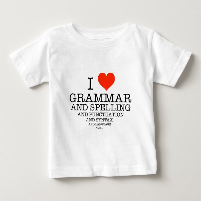 I Heart Baby T-Shirt (Front)