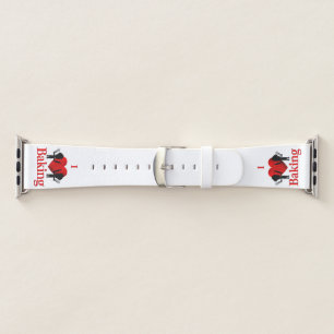 I Heart Baking Bakers Apple Watch Band