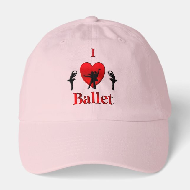 I Heart Ballet Hat (Front)